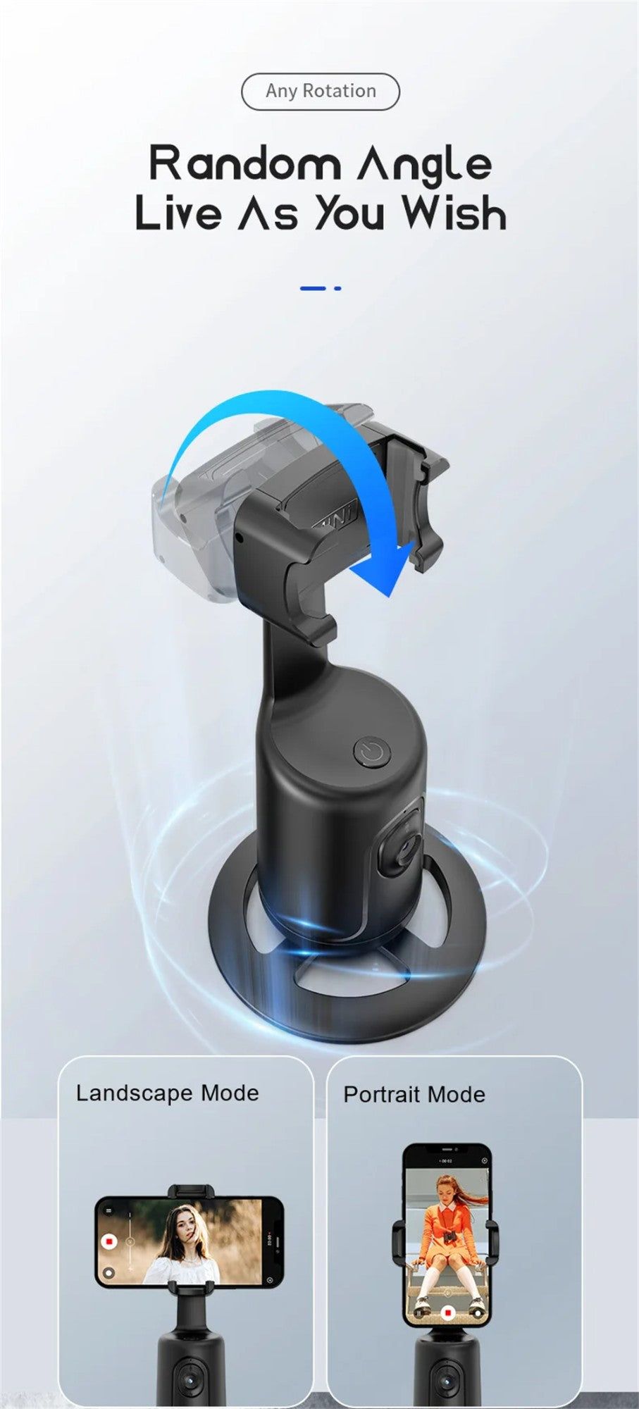 Ai Face Tracking for Phones 360°