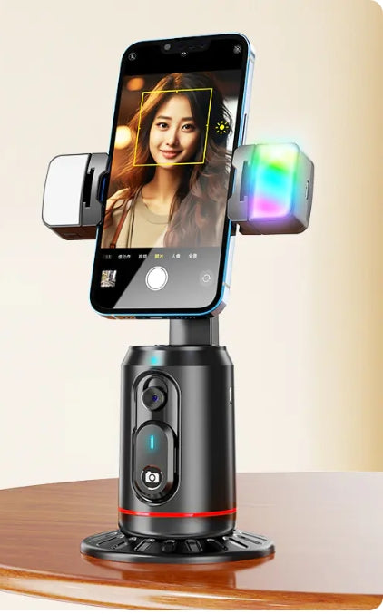 AI Live Video Tracking Gimbal Stabilizer 360°