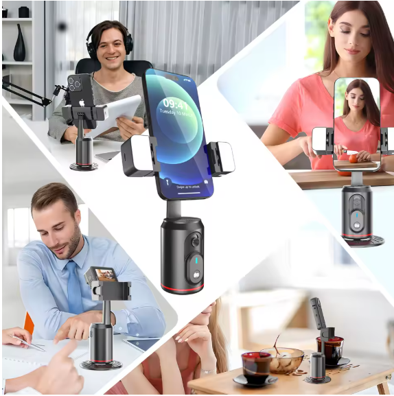 AI Live Video Tracking Gimbal Stabilizer 360°