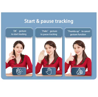 AI Live Video Tracking Gimbal Stabilizer 360°